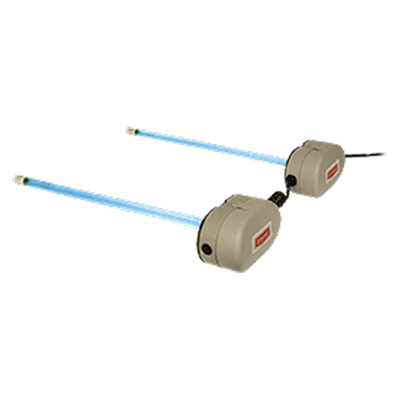 Air purification UV light setup